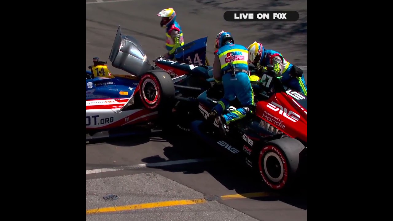 Debut Cut Short &mdash; Mick Schumacher Caught Up in Robb vs Ferrucci Crash