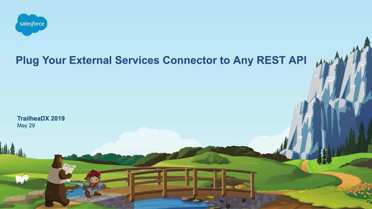 Plug and Play Your External Services Connector to Any REST API