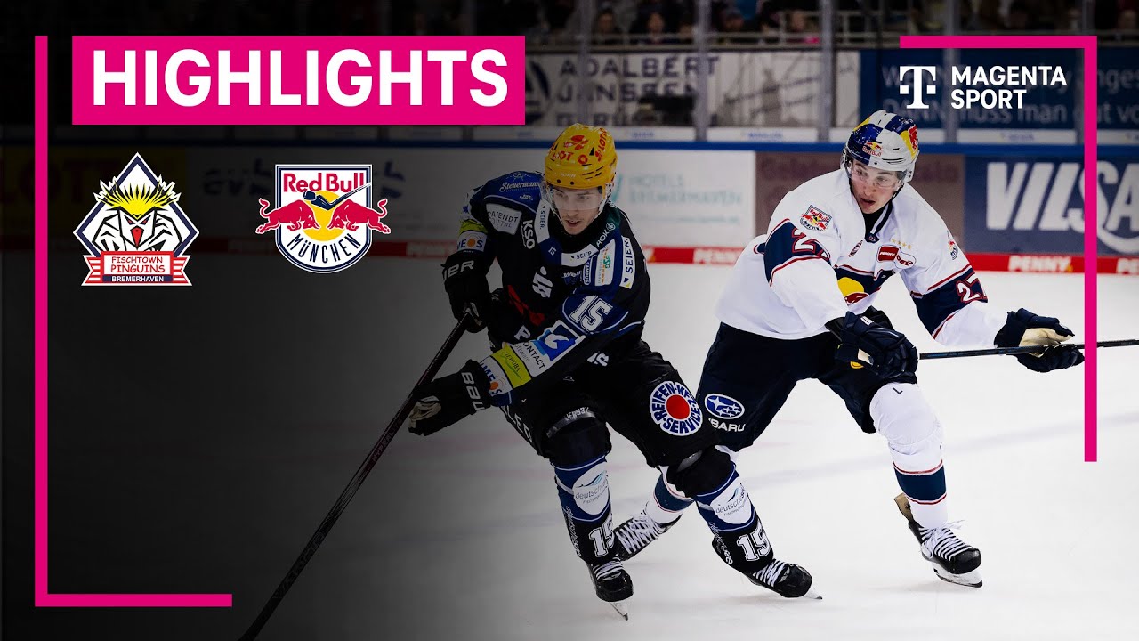 Pinguins Bremerhaven - EHC Red Bull München | PENNY DEL | MAGENTA SPORT