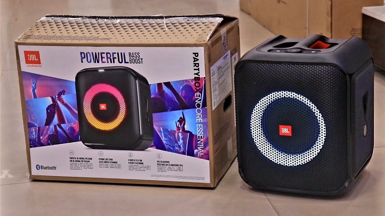 JBL PartyBox ENCORE ESSENTIAL | UNBOXING REVIEW SOUND TEST | 6 Hours Battery Backup 🔋100w | HINDI