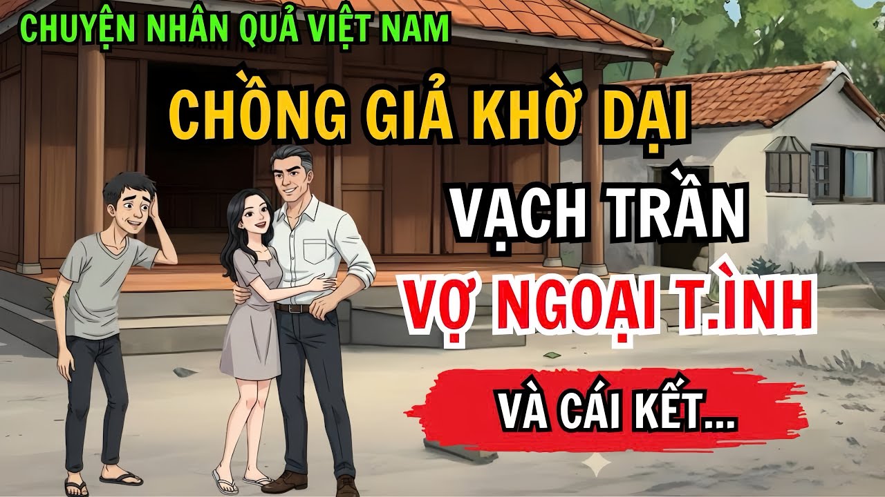 Chồng Giả Vờ Khờ Dại, Vạch Trần Bộ Mặt Ngoại Tình Của Vợ Và Cái Kết Rùng Mình | Chuyện Nhân Quả