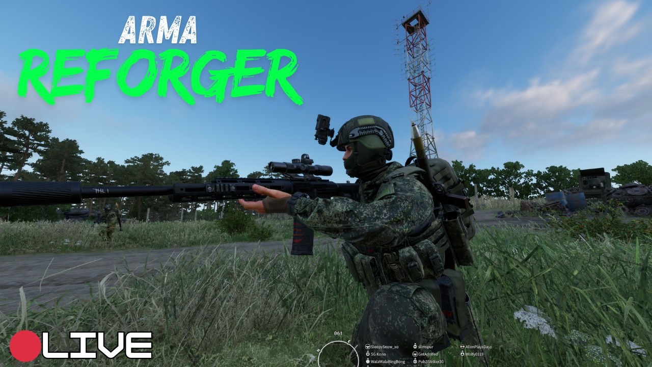 Most Chaotic Server in Arma Reforger!!!