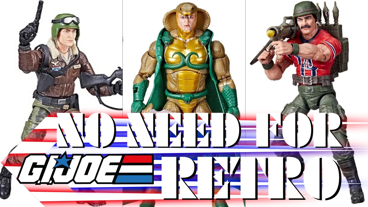 Ретро-фигурки GI Joe, которые нам НЕ НУЖНЫ.