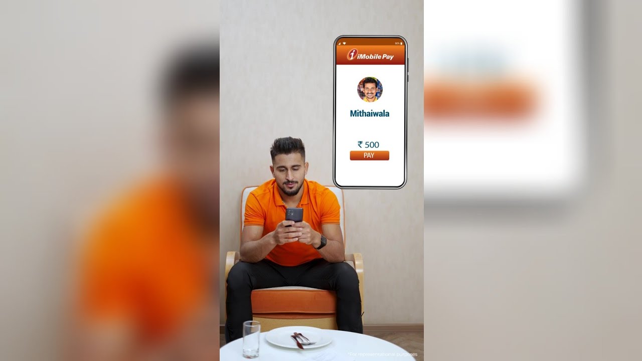 Fast bowler #UmranMalik's solution to banking on the go &times; iMobilePay by #ICICIBank