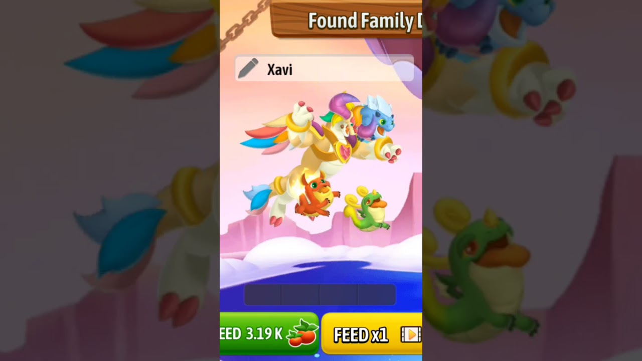 Dragon city Found Family dragon #dragoncitygame #dragoncity