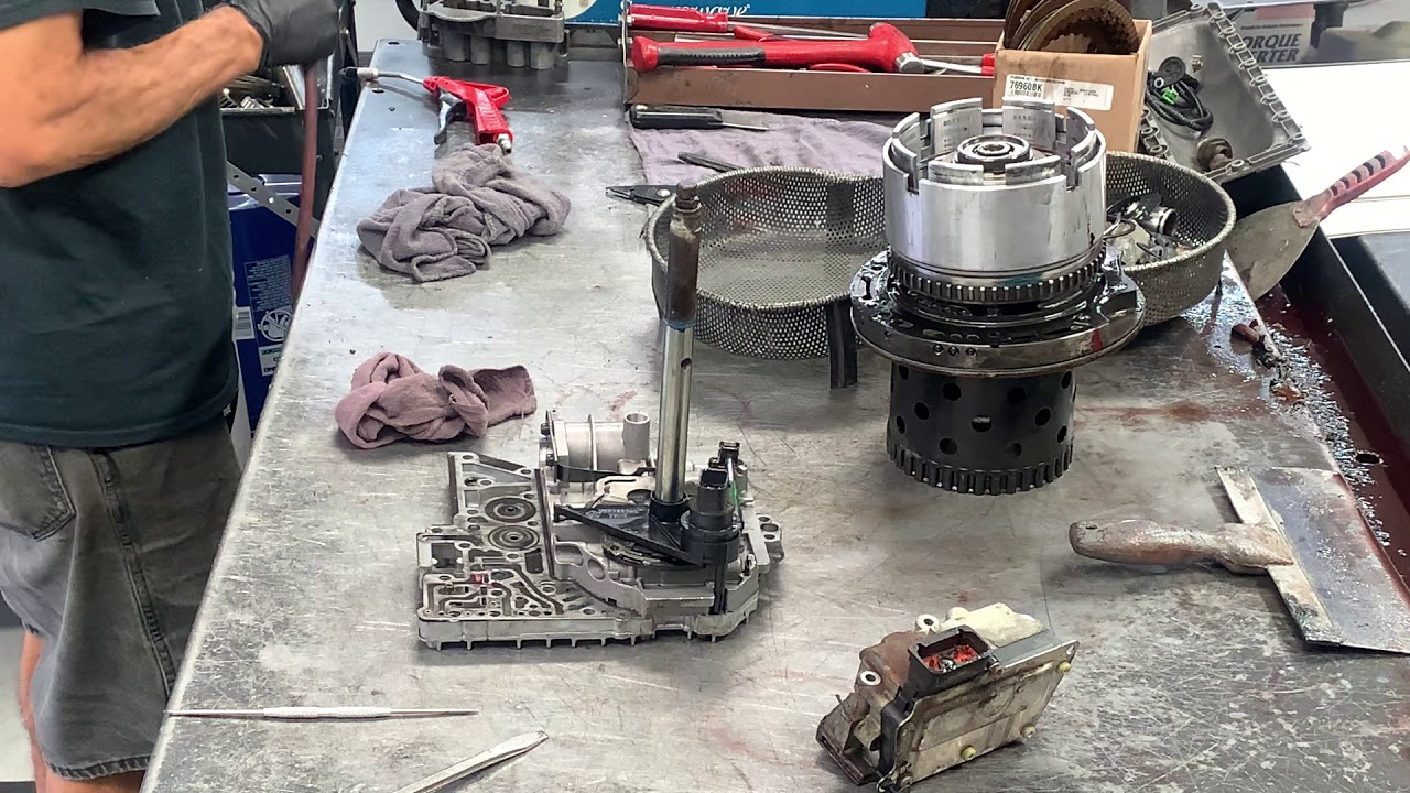 41TE INPUT DRUM & VALVE BODY