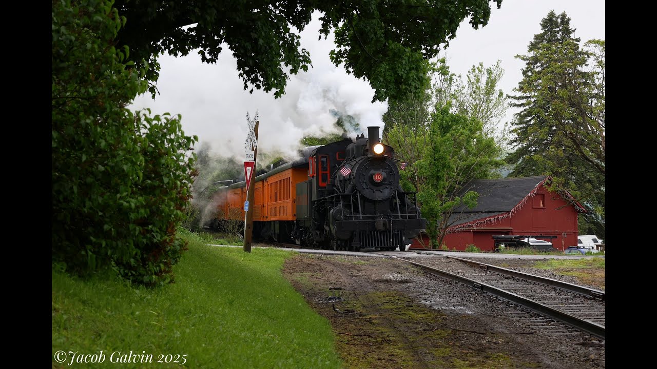 Arcade & Attica 18 New York State's 2-8-0 Steam Locomotive! | 5/31/25