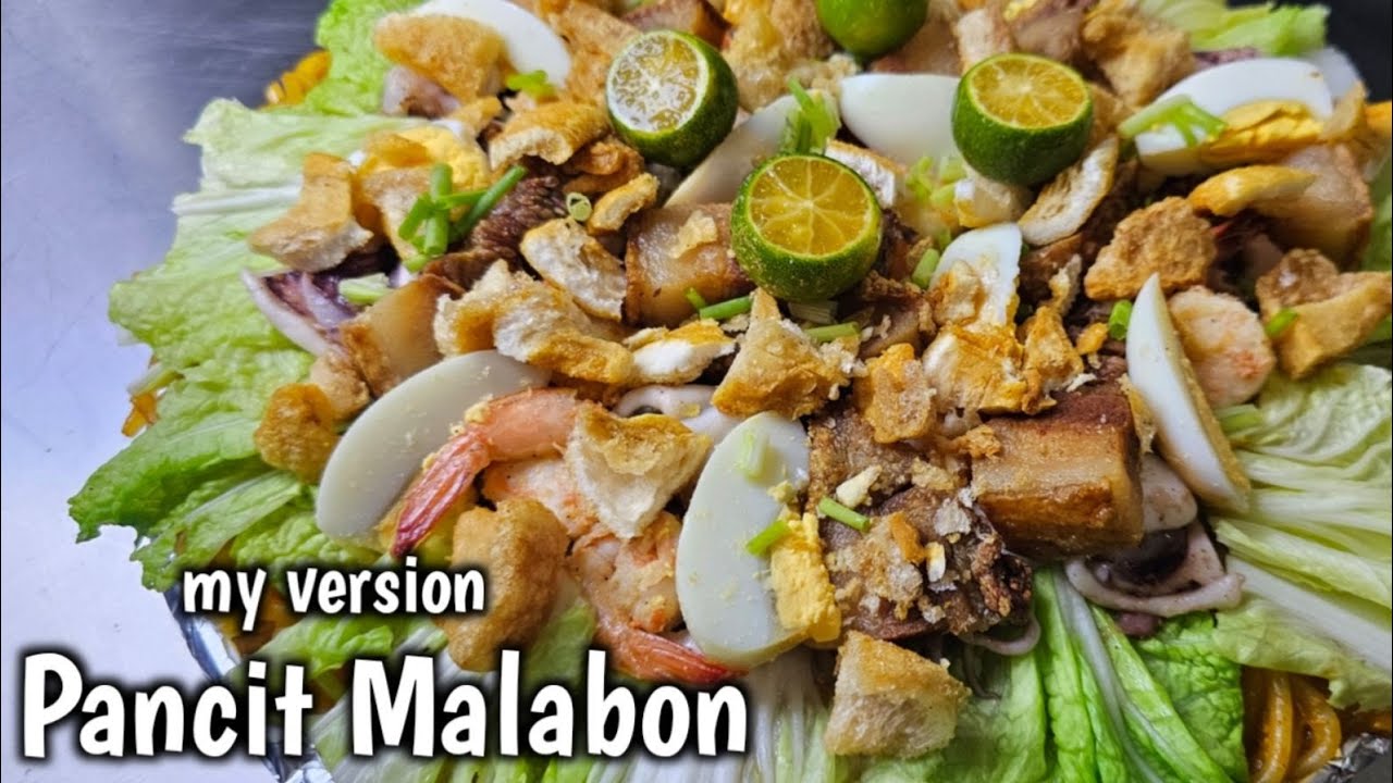 My Version Pancit Malabon