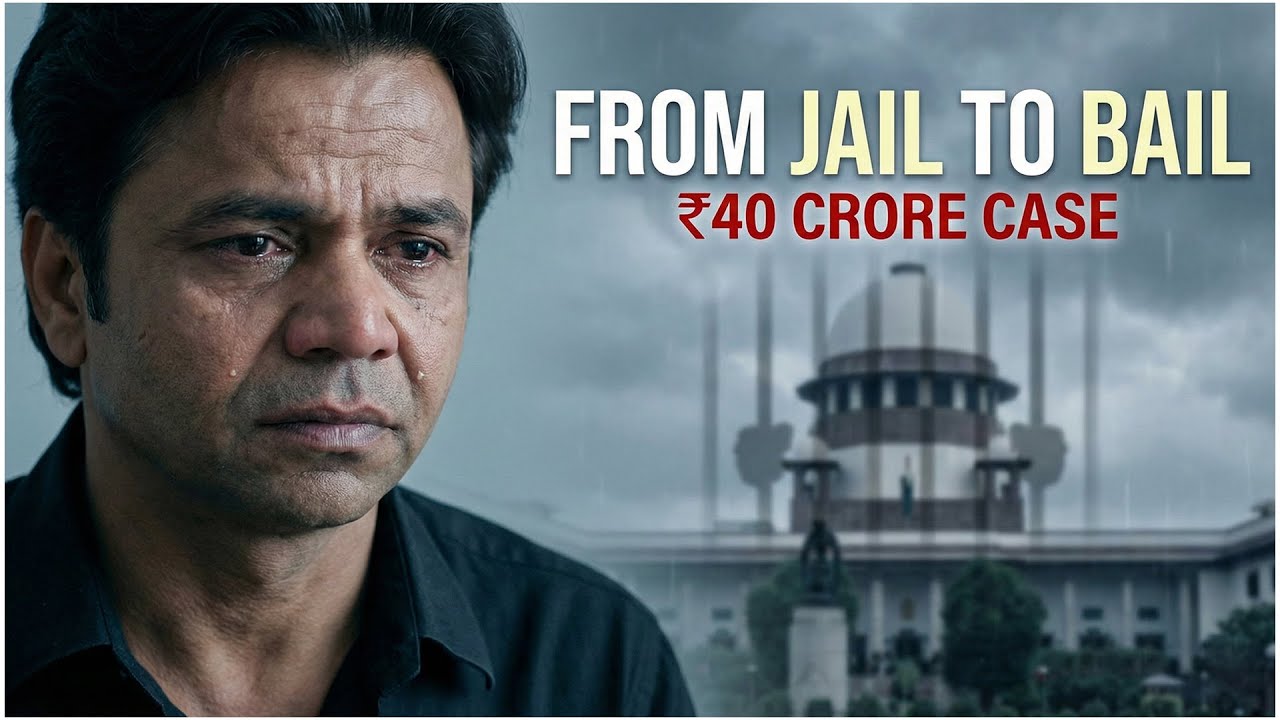 Rajpal Yadav Gets Bail After Jail! ₹40 Crore Property Dispute Explained