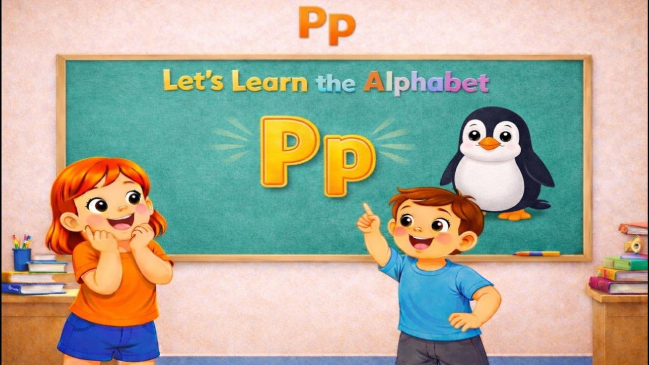 Learn the Letter P with Mimi | Alphabet P for Kids | Mimi English World