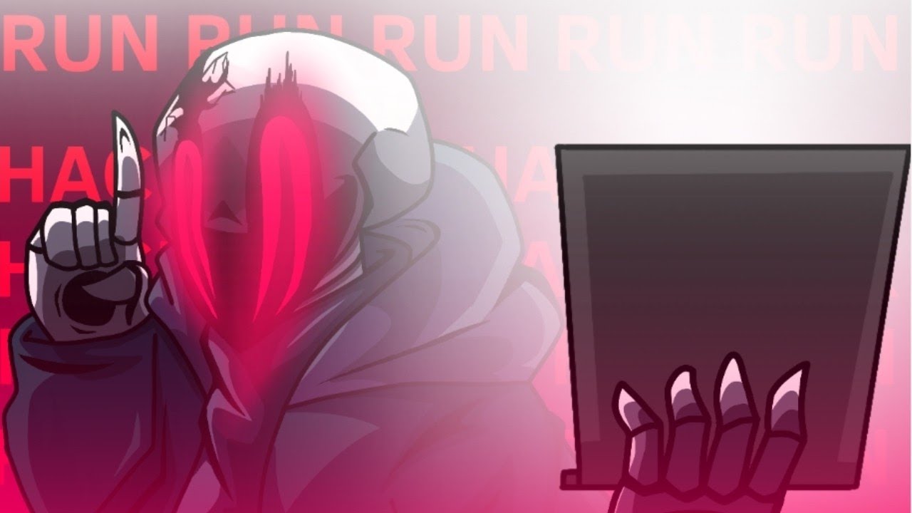 VHS Sans[Fanon OP] VS Sans AUs [Animation]Undertale: Hacker ending Better - Start running(Par3 END)