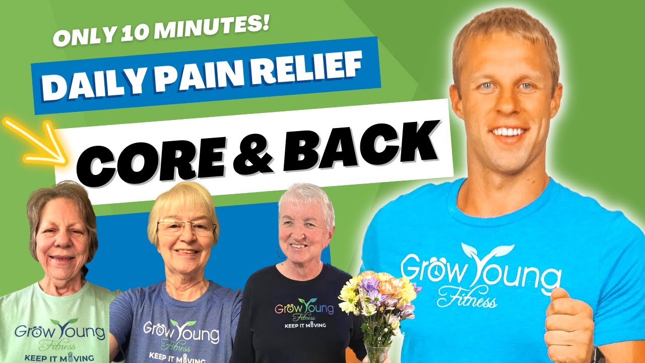 Simple Seated Core Strengthening Workout For Seniors