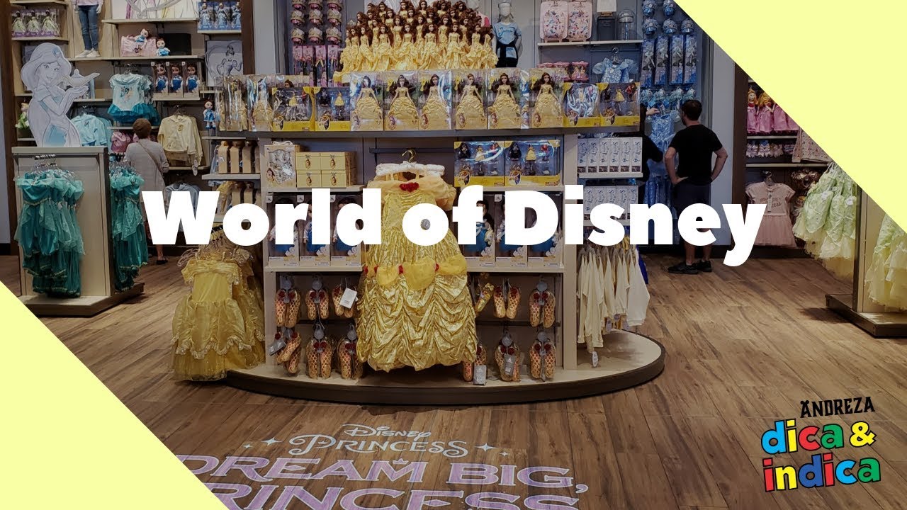 World of Disney - A maior loja da Disney no mundo
