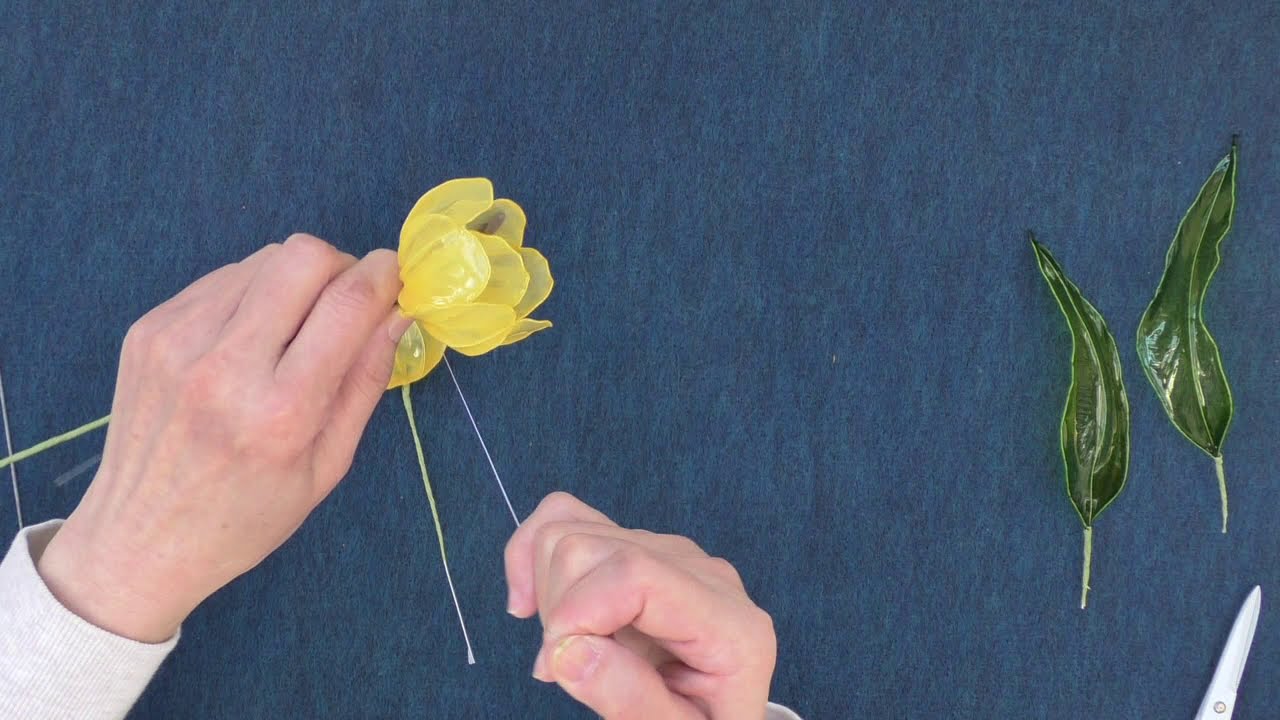 dip art flower - tulip