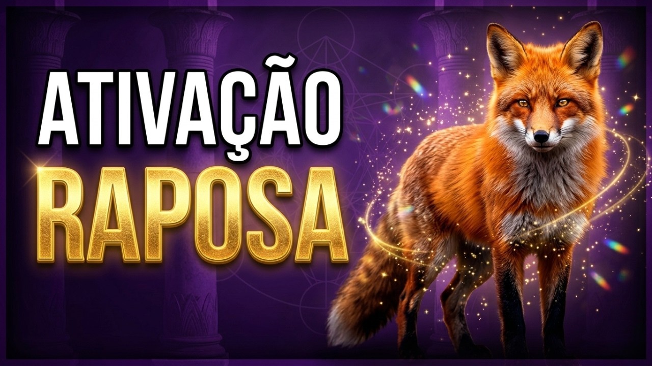ARQUÉTIPO DA RAPOSA ATIVAÇÃO IMEDIATA para astúcia, estratégia e adaptabilidade