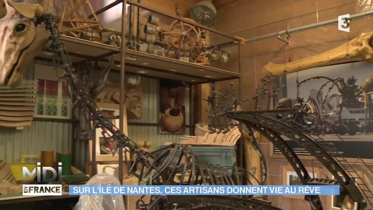 FEUILLETON : Sur l'île de Nantes, ces artisans donnent vie aux rêves