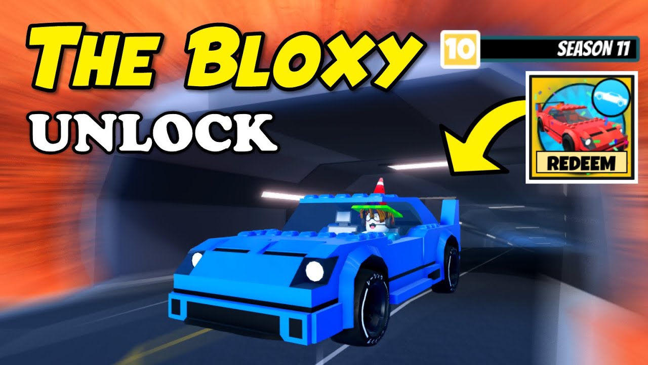UNLOCK my OWN Level 10 BLOXY CAR (Roblox Jailbreak)