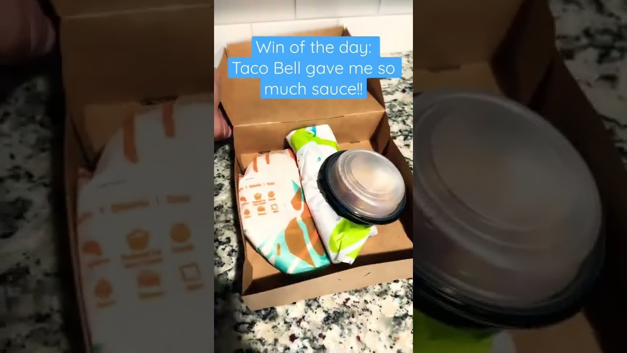 Try ordering from the Taco Bell app to collect rewards for free food!