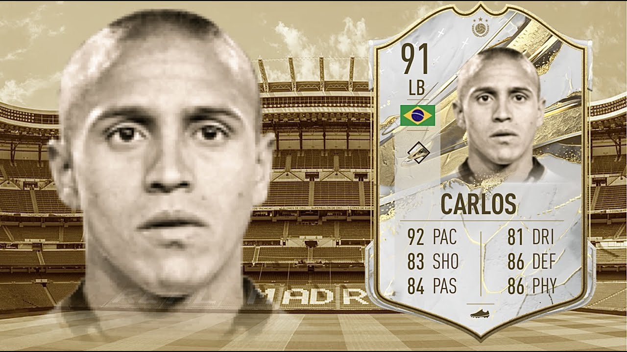 FIFA 23: ROBERTO CARLOS 91 PRIME ICON PLAYER REVIEW I FIFA 23 ULTIMATE TEAM