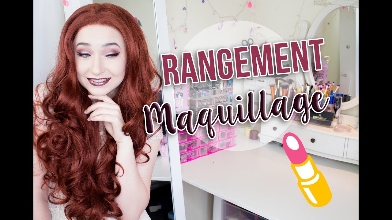 ○•.COMMENT JE RANGE MON MAQUILLAGE.•○  Rangement Makeup et Accessoires avec Songmic
