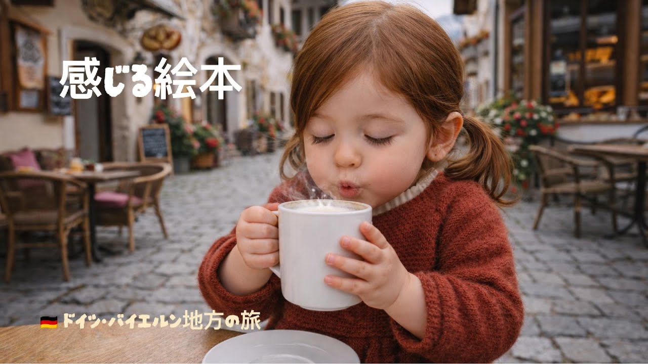 感じる絵本｜🇩🇪 ドイツ｜バイエルン地方 🌲🍃 3泊4日の旅