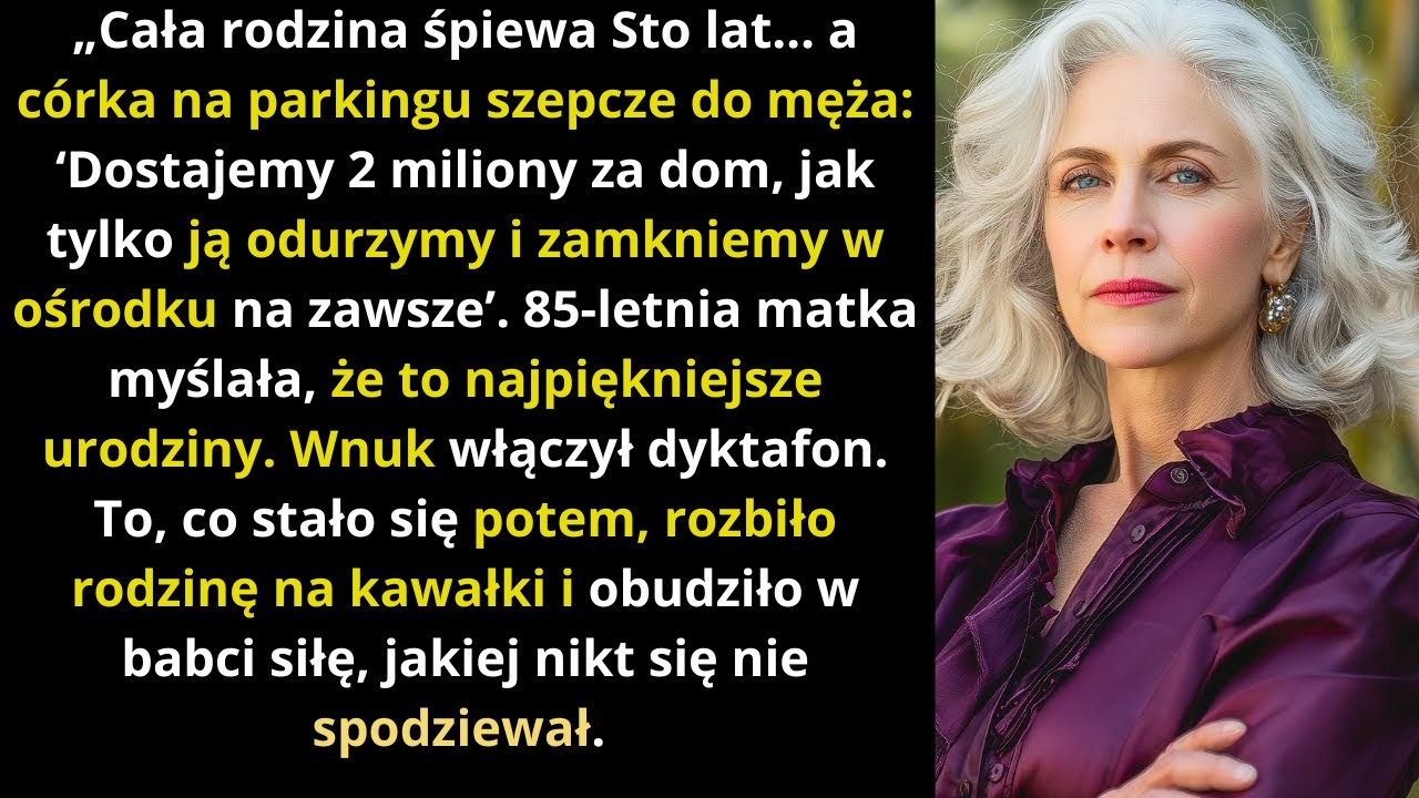 85 letnia matka odkryła, że córka chce ją Otruć i Ukraść Dom… To, co zrobiła, ZŁAMAŁO mi serce!