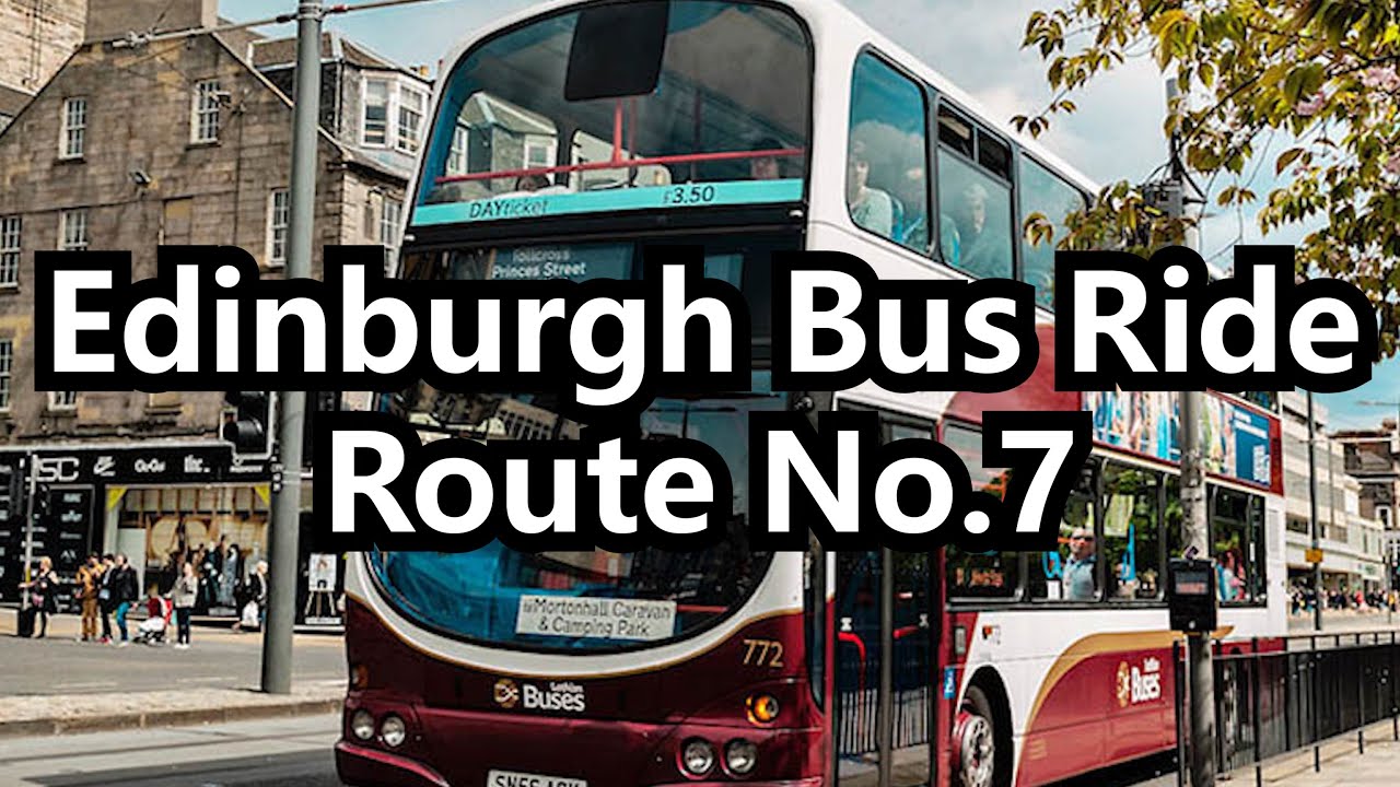 4K Edinburgh Bus Ride - Scotland - From Newington to Newhaven