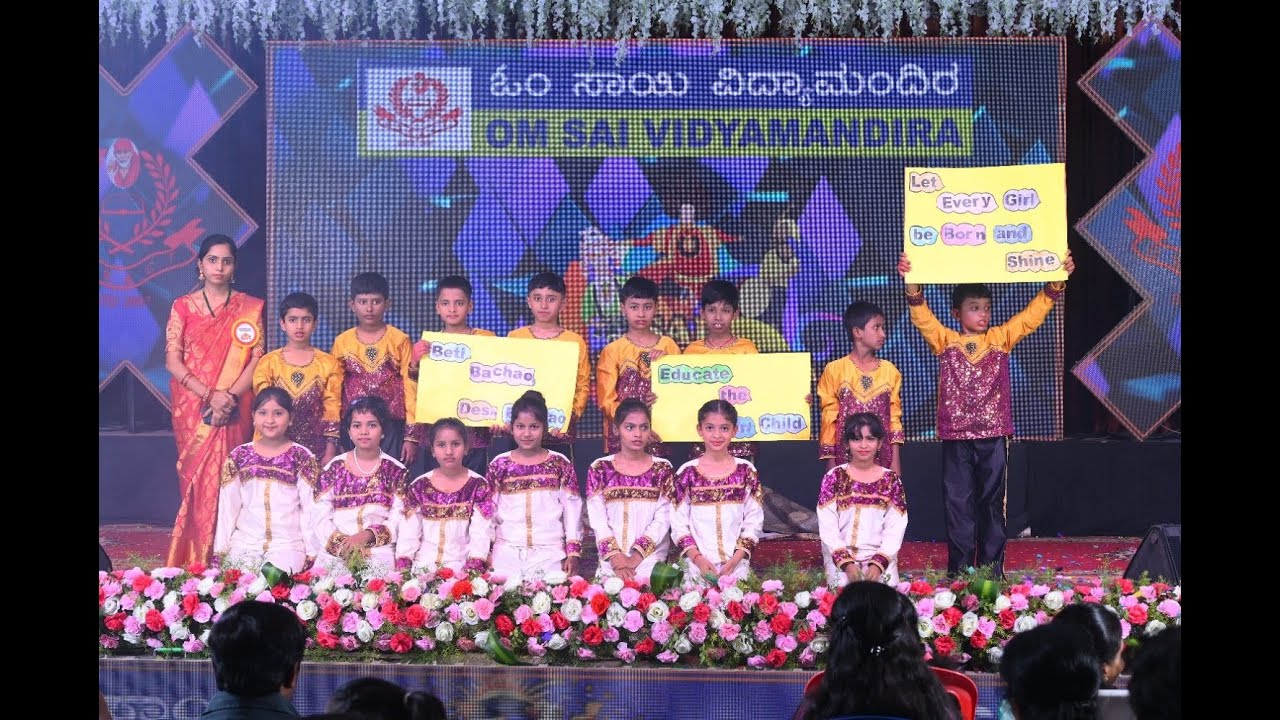 SAVE GIRLS (5TH B) | SAI KALOTHSAVA | Om Sai Vidyamandir Sunkadakatte
