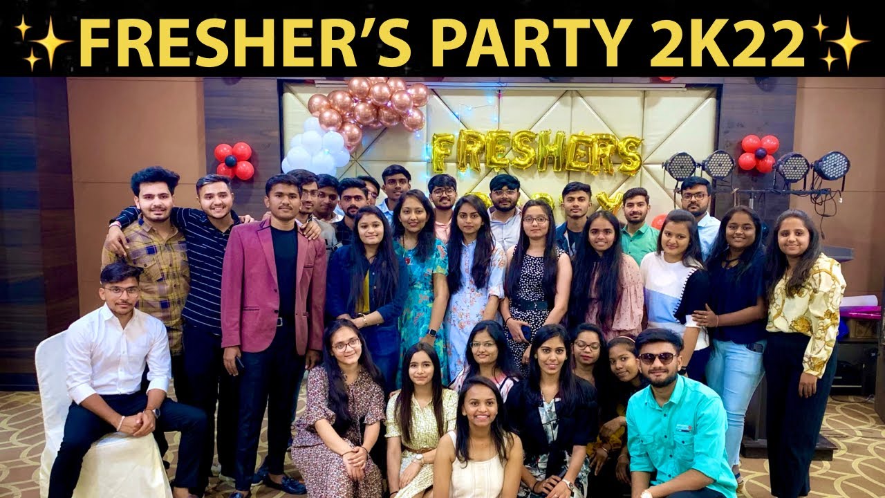 FRESHER'S PARTY 2K22 || College Life Vlog || Nootan Pharmacy College, Visnagar #freshersparty