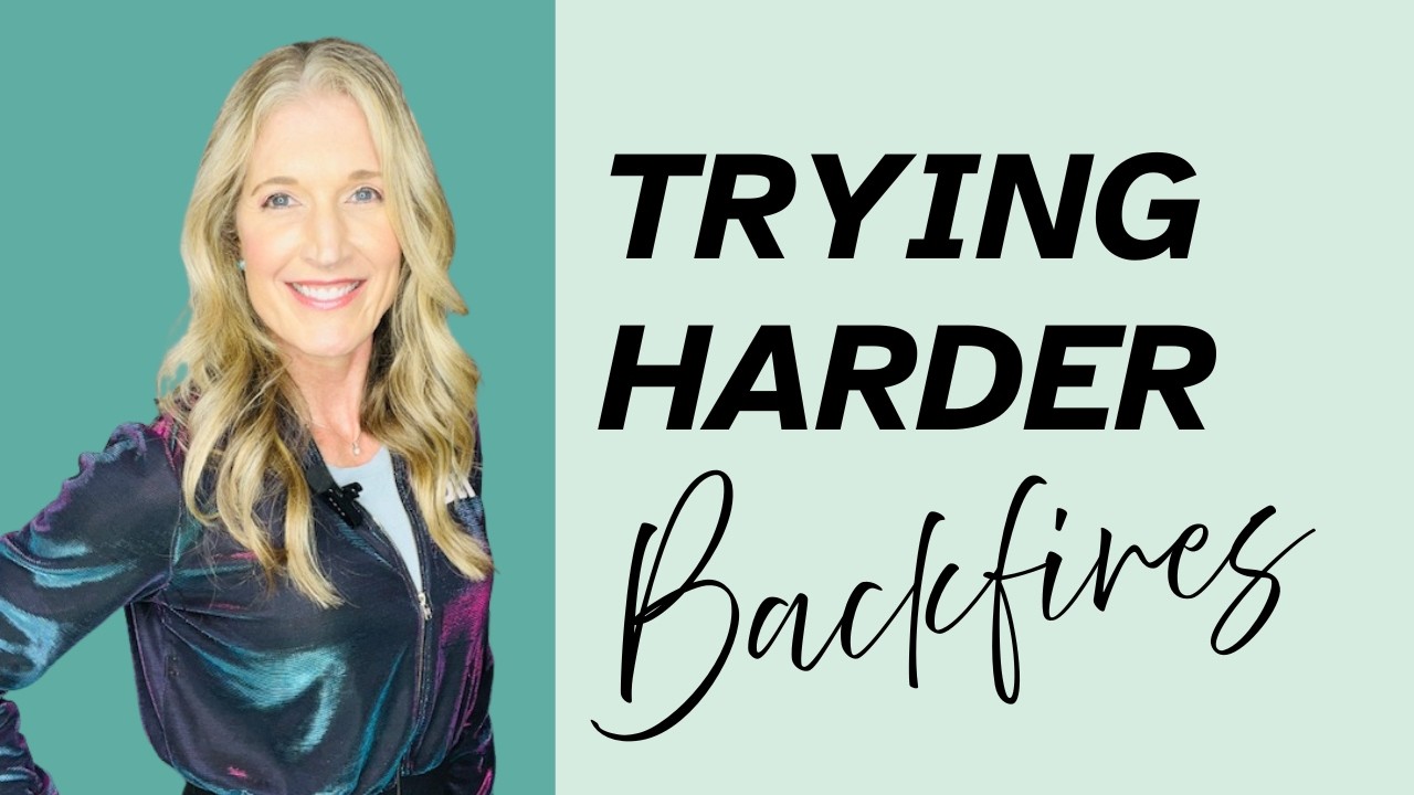 Why Trying Harder Stops Working After 40 — and What to Do Instead