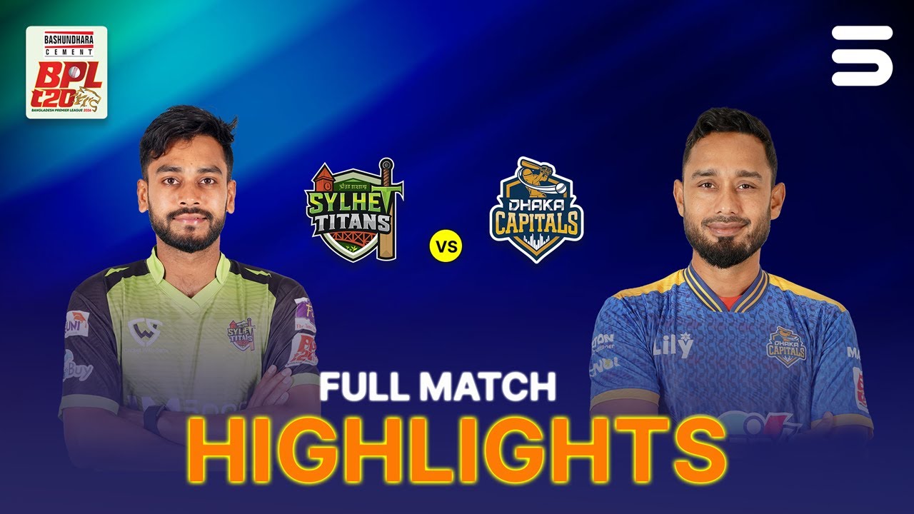 Full Highlights | Sylhet Titans vs Dhaka Capitals | Match 18 | BPL 2025-26 | M3Z1K