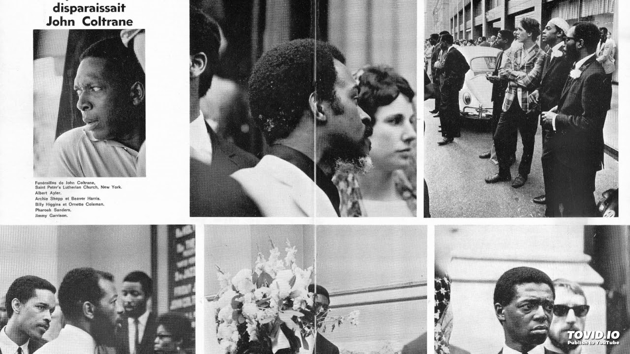 Ornette Coleman quartet- Holiday for a graveyard (at John Coltrane´s funeral) july 21, 1967