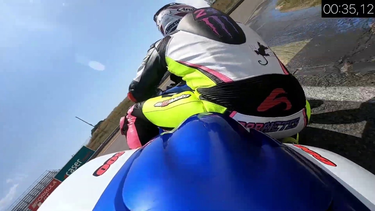 VUELTA AL JARAMA | ON BOARD GSX-R 600 k7 SOUND