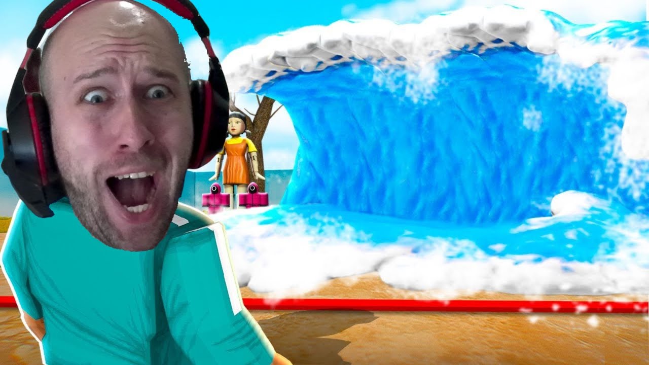 הצילו ! הצונאמי הכי גדול ברובלוקס רודף אחרי ! | Tsunami Game