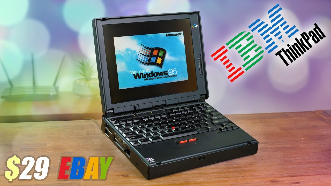 Fixing Up An IBM Thinkpad 380ED From 1997!