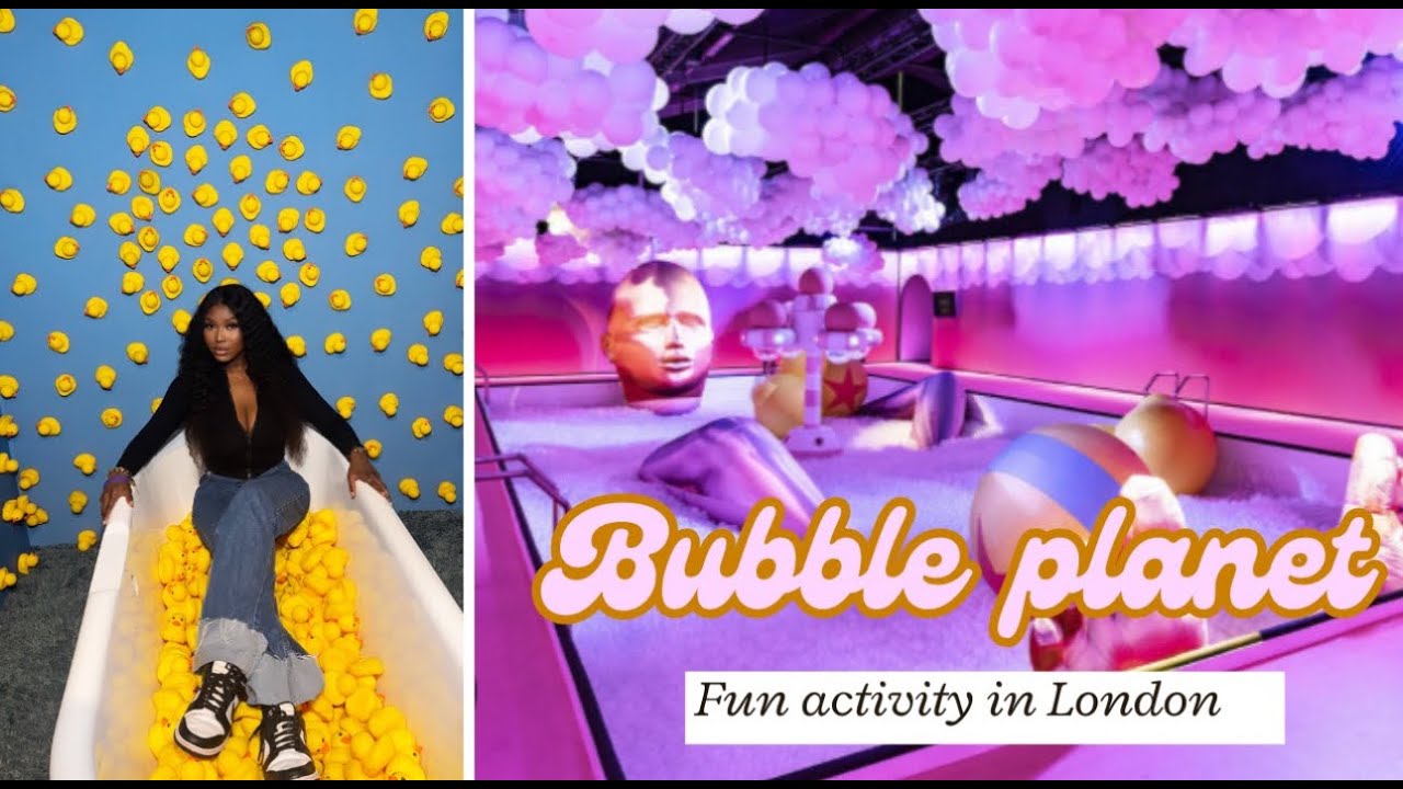 VLOG: Spend a day with me at the Bubble Planet London | Family Day Out