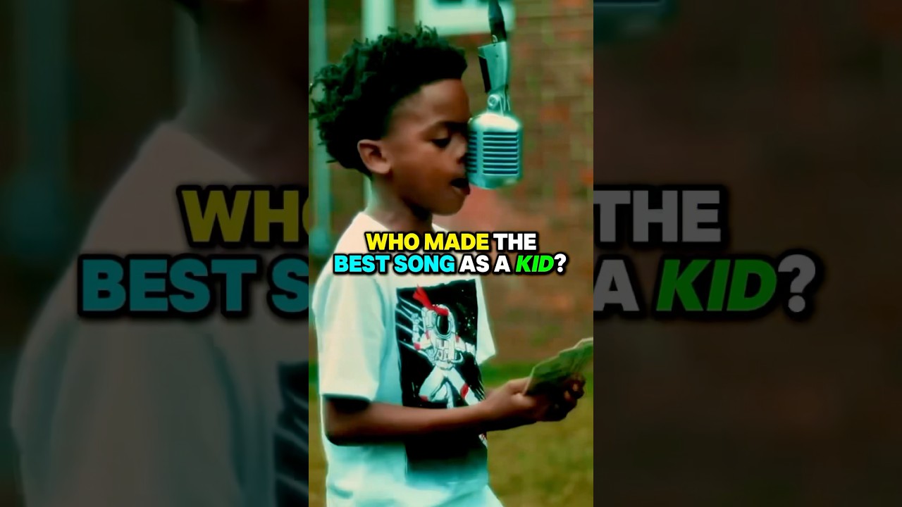 Rappers Who Dropped Songs As Kids 👶🔥