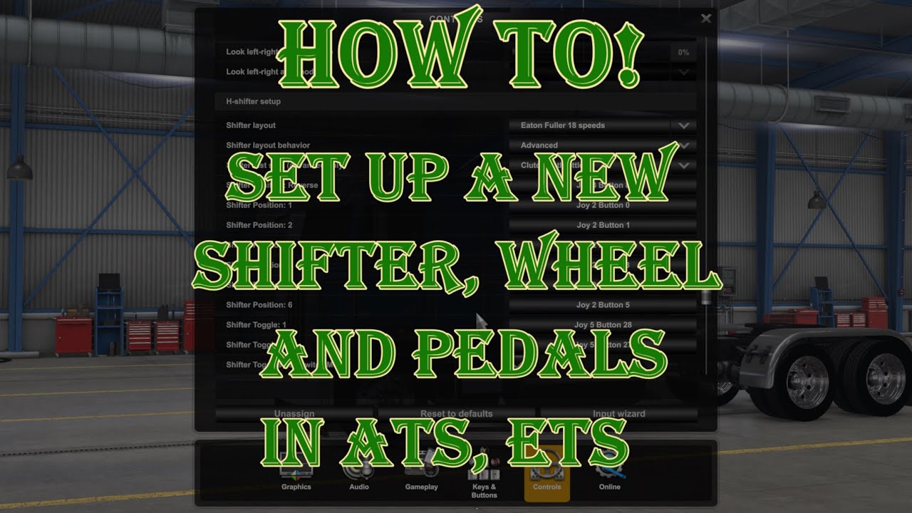ATS Установка нового руля и переключателя передач в ATS