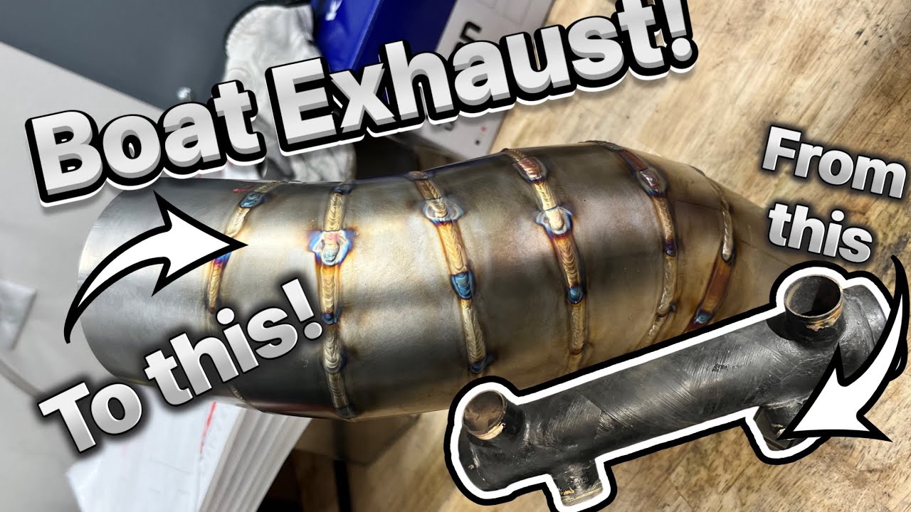 Удалить глушитель Axis A22! Сварка TIG из нержавеющей стали.