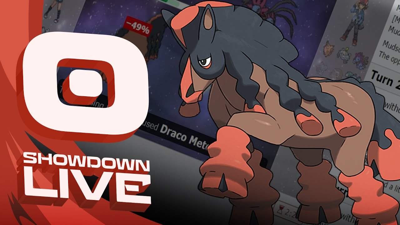Pokemon Sun and Moon! Showdown Live: Enter Mudsdale - Mudsdale Showcase!