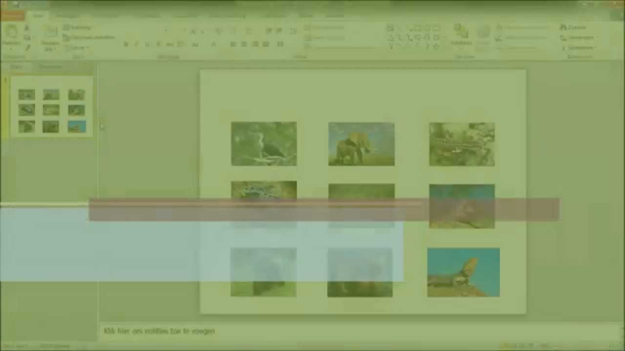 Een interne link naar een dia in MS PowerPoint 2010
