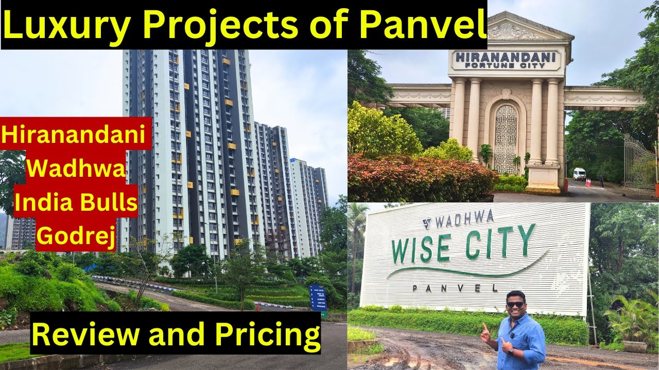 Luxury Project of Panvel |India Bulls |Wadhwa Wise City |Hiranandani Fortune City | Godrej City