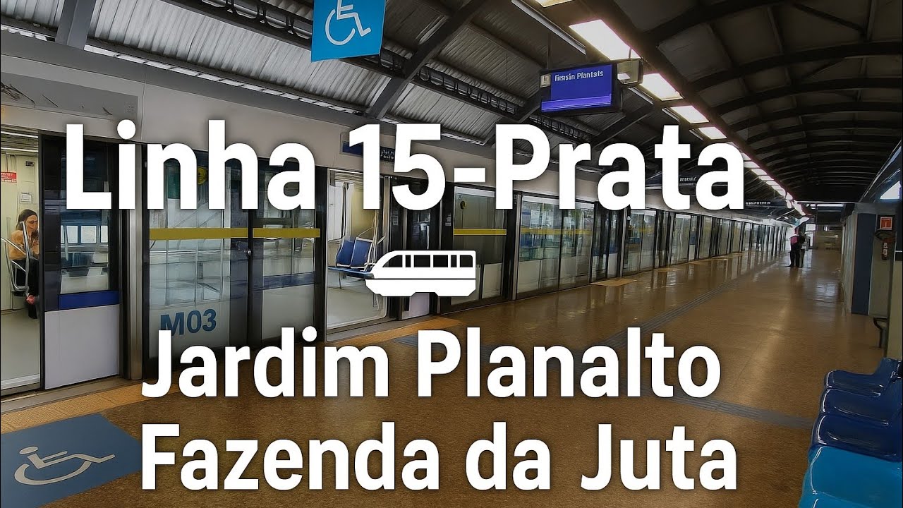 ➡️ Viagem no monotrilho: Jardim Planalto &rarr; Fazenda da Juta