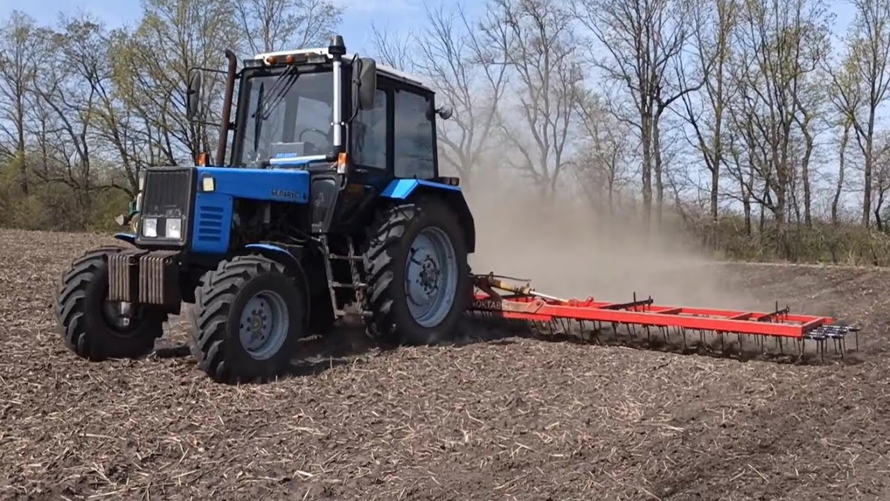 Закриваєм вологу. Пружина борона!