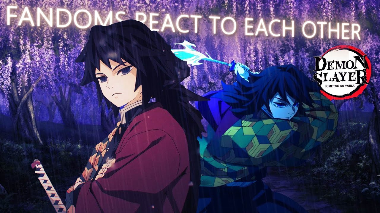 Fandoms React To Each Other [Giyuu] - Text Reaction // Frieren, Cote, Genshin, Re:Zero, Kny