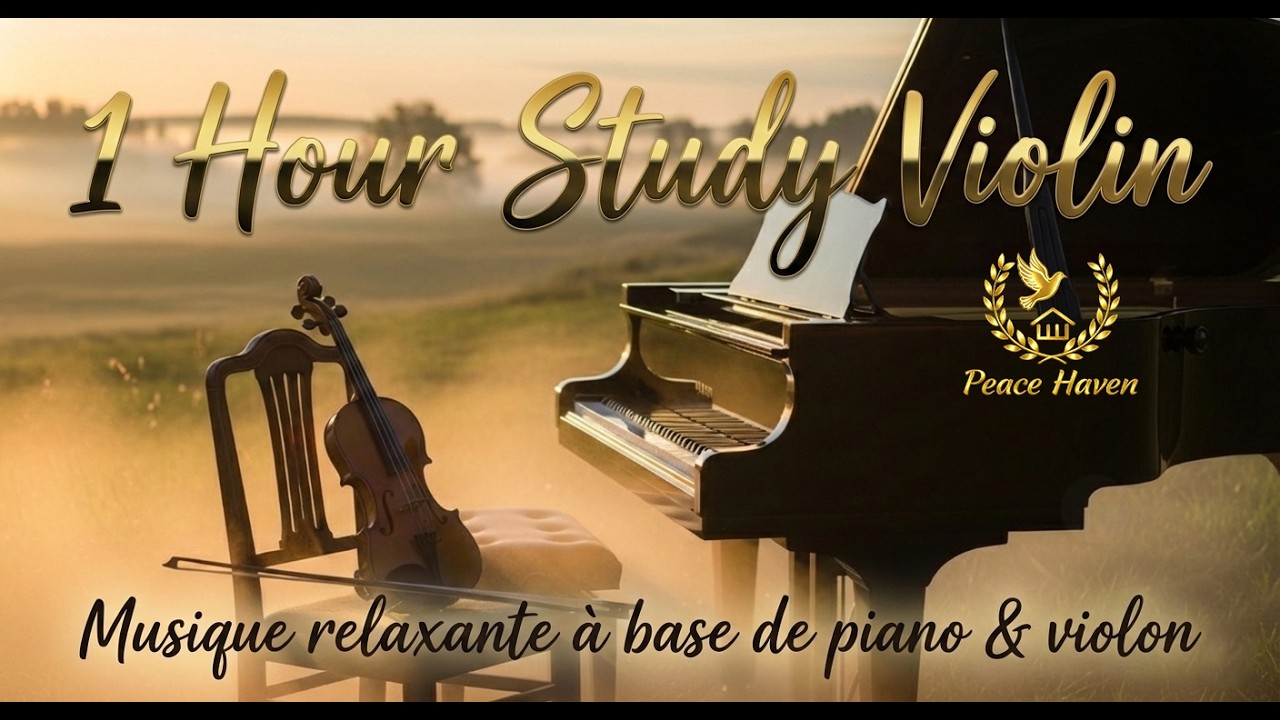 Relaxing Violin for Focus & Study | 1 Hour Ambient Music - Eiren