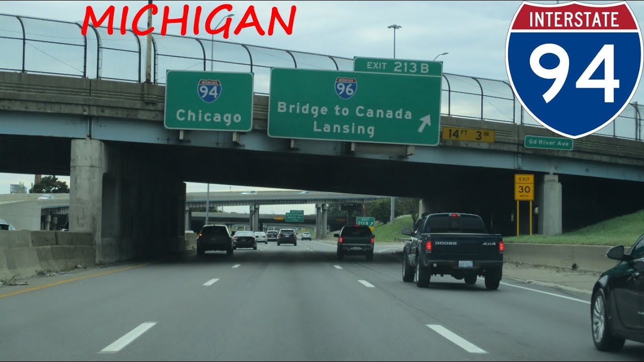 Interstate 94 - Michigan westbound [FULL LENGTH VIDEO]