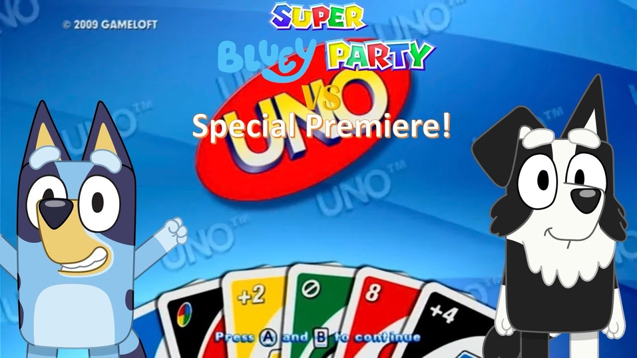 UNO | Super Bluey Party VS | Bluey VS Mackenzie (Special Premiere)