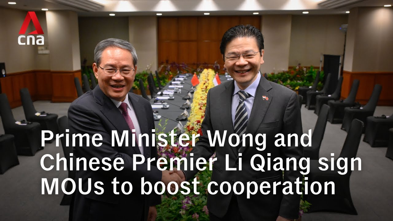 Singapore, China renew agreements to boost cooperation in key sectors