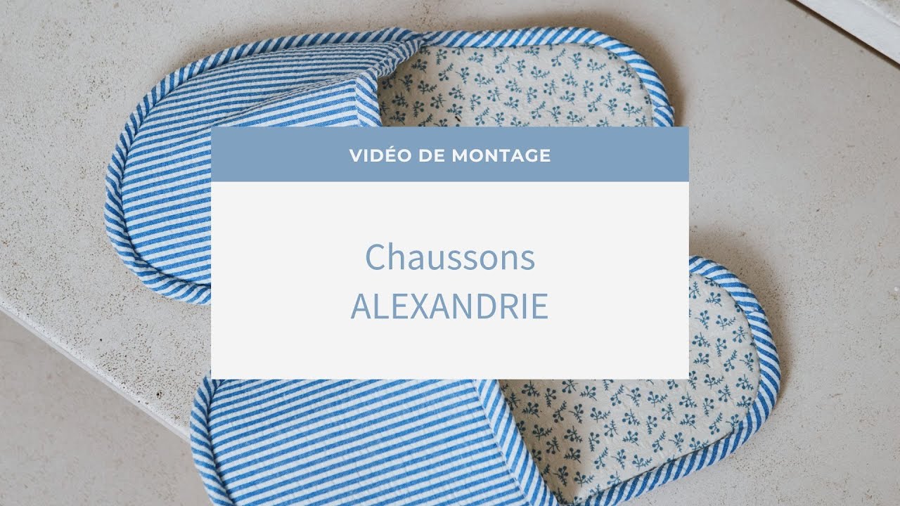 [ TUTORIEL ] Coudre des chaussons - patron Alexandrie